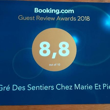 Au Gre Des Sentiers Chez Marie Et Pierre Bed & Breakfast Saint-Die-des-Vosges Dış mekan fotoğraf