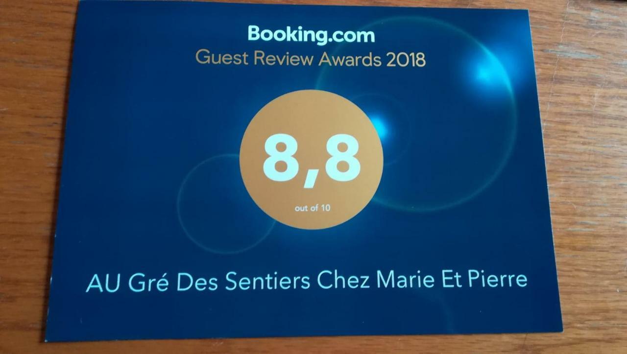 Au Gre Des Sentiers Chez Marie Et Pierre Bed & Breakfast Saint-Die-des-Vosges Dış mekan fotoğraf